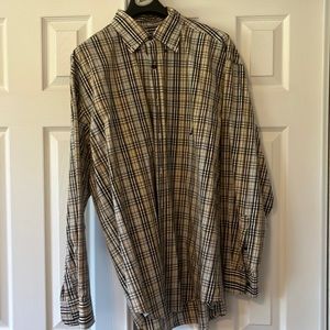 Men’s XL button up dress shirt Nautica